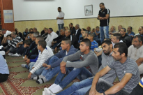 بالصور: صلاة عيد الأضحى المبارك في مسجد النور بمدينة اللد